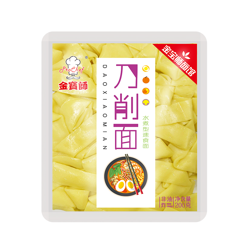 Sliced noodles